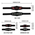 thumbnail image 3 of Waist Pulses Massagers Belt Leg Training Instrument Homess Smart Healthys Abdominal Muscle Meat Training Exercise Fitness, 3 of 9