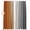 Gray Orange, variant on Pink Gray Ombre Blackout Curtains for Bedroom/Living Room, Pinch Pleated Black Out Curtains, Vintage Country Wooden Room Darkening Window Drapes with Hooks 2 Panels, 39"x70"