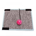 thumbnail image 2 of Prettyui Cats Play Toy Scratching Board Mats Sisal Cat Scratcher Kitten Mat Chair Table Mat Furniture Protector Toys With Random Color Ball, 2 of 4