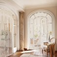 thumbnail image 4 of Cortina de macramé Osunnus Boho, divisor de ambientes grande, 200 x 120 cm, 4 of 7