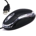 thumbnail image 2 of New Black 3-Button 3D USB Wired 800 Dpi Optical Light Scroll Wheel Mice Mouse for PC Laptop Desktop - 3 Pack, 2 of 4