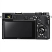 Sony Alpha a6300 Mirrorless Camera Black ILCE6300/B Starter Kit(International Model)