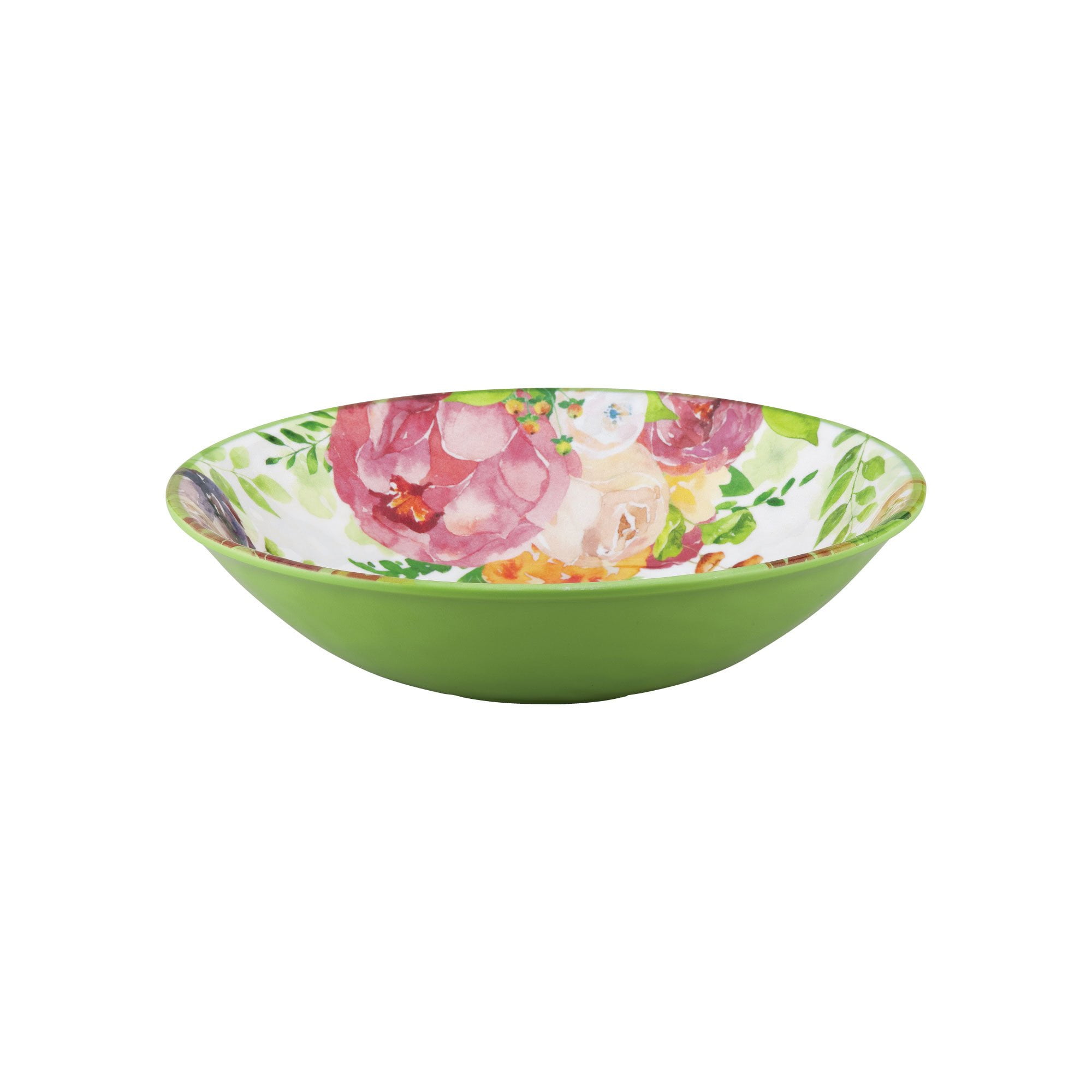 Destination Holiday Festive Florals Melamine Fiesta Dinner Bowl