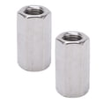 thumbnail image 2 of Écrous de Couplage Hexagonaux, Écrou de Connecteur Hexagonal 2PCS en Acier Inoxydable Durable pour la Connexion, 2 of 8