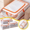 thumbnail image 3 of Underbed Storage Bag - Dustproof, Moistureproof, No Support Frame, Zipper Closure, Handles, for Bedding, Toys, Bedroom Organizer, 3 of 3