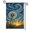 D, variant on XaaKee Small Garden Flags, Meadow Wind Dandelion Garden Flag, Double-sided High-Quality White Linen Garden Flags for Outside, Yard Flags, 12x18Inch