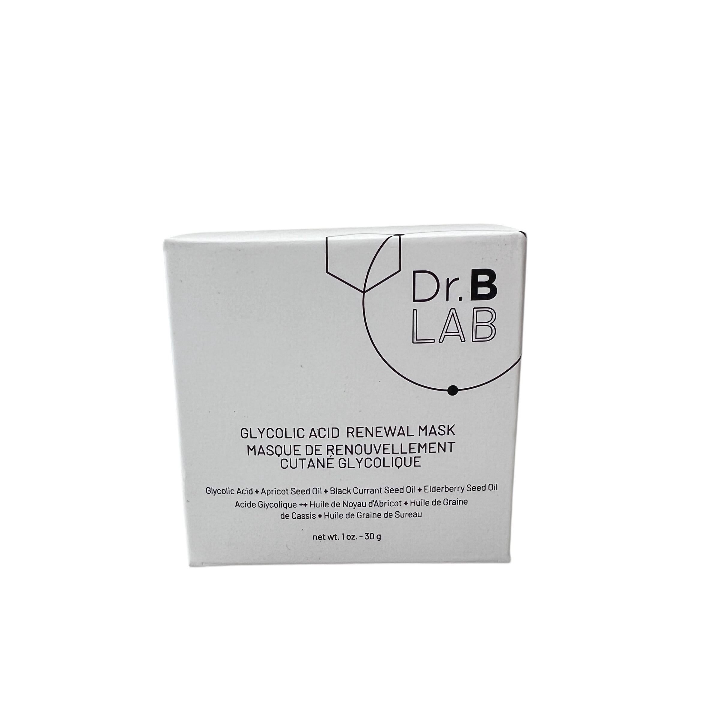 Dr. B Lab Glycolic Acid Renewal Mask 1 oz