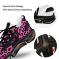 thumbnail image 7 of Leopard Neon Pink Walking Shoes for Men Woman Lightweight Tennis Fashion Elastic Sports Shoes Cushion Basketball Shoes, 7 of 7