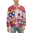 thumbnail image 2 of The Powerpuff Girls Zip Up Hoodies Unisex Realistic 3D Print Sweatshirt Long Sleeve Hooded Jacket Coat L, 2 of 8
