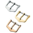 thumbnail image 3 of HIRSCH Tradition Buckle for Watch Straps - Stainless Steel - Silver - 18mm, 3 of 5