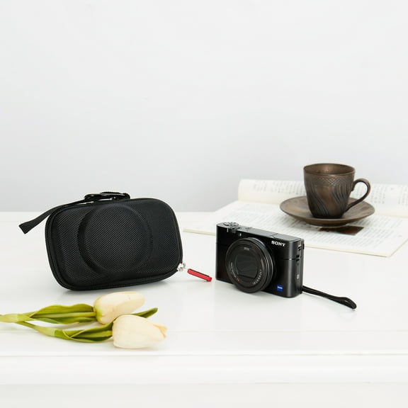 FYFTRAS Hard EVA Carrying Case for Canon SX720,730,740 HS / G7X Mark II III, RX100 II III IV V VA VI VII HX-99 Digital Camera