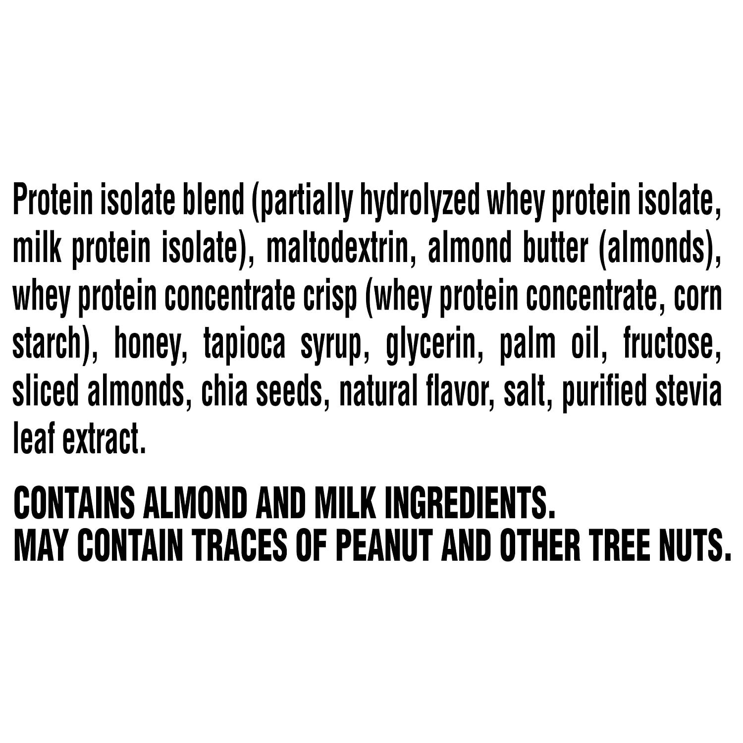 Gatorade Whey Protein Almond Butter Bars, 2 Oz., 12 Count