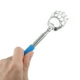 thumbnail image 5 of Unique Bargains 2 Pcs Extendable Bear Claw Stainless Steel Back Scratcher for Men and Women blue, 5 of 6