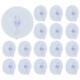 thumbnail image 1 of 40 ganchos de ventosa transparentes para pared, ventana y puerta., 1 of 8