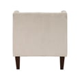 thumbnail image 5 of Pemberly Row Contemporary Corduroy Accent Chair in Taupe Finish, 5 of 10