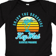 thumbnail image 4 of Inktastic Enjoy the Sunshine Key West Summer Paradise Boys or Girls Long Sleeve Baby Bodysuit, 4 of 5
