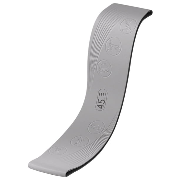 Bandas de Resistencia Silicona WDOplteas para Entrenamiento Yoga gris