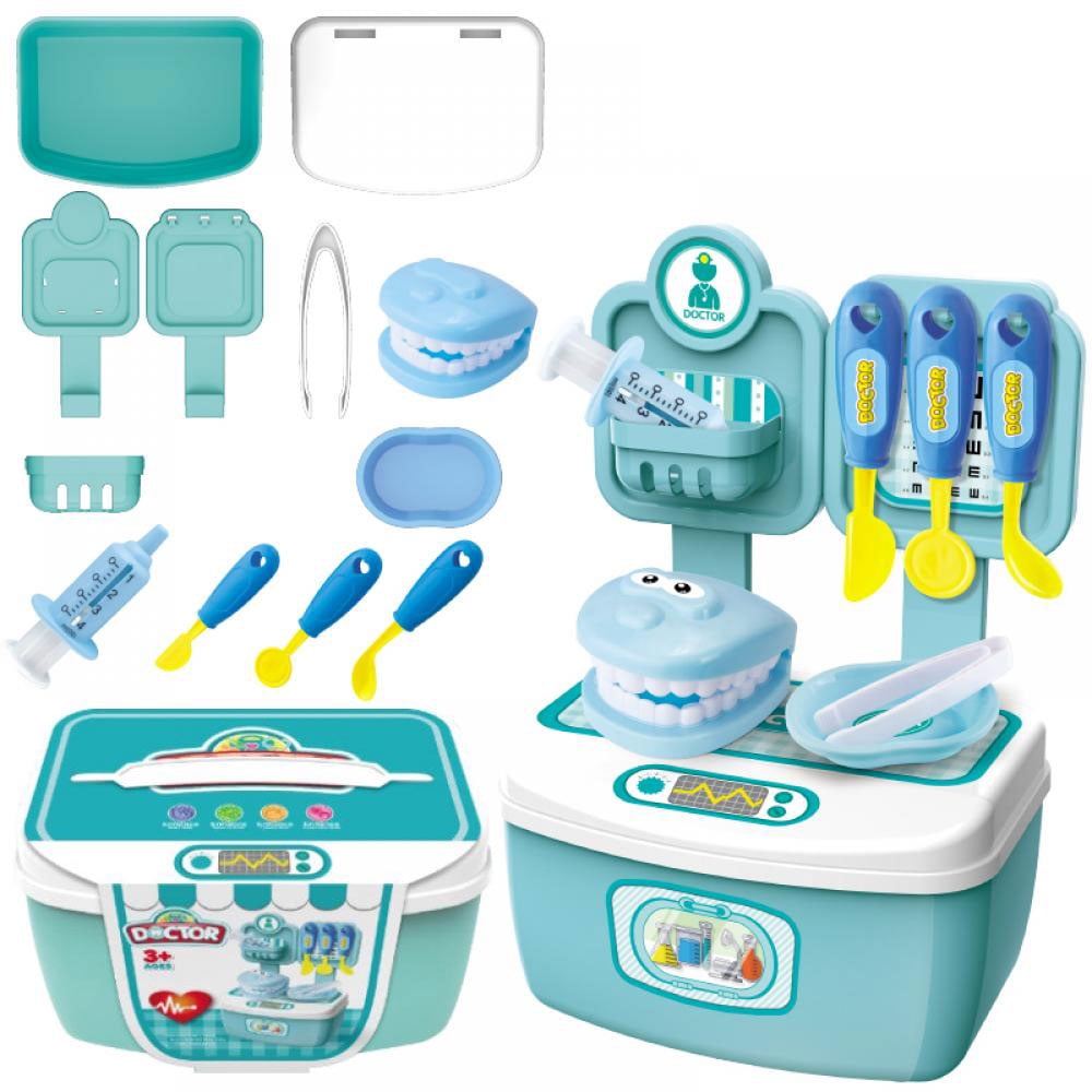 Doctor Kit for Kids Realistic Dentist Medical Kit Toy Doctor Playset ...