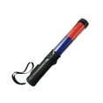 thumbnail image 1 of Bastón de control de tráfico recargable, impermeable, multifuncional, LED, señal de tráfico Rojo y azul, 1 of 9