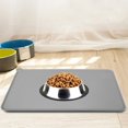 thumbnail image 3 of nobrands Set de Table pour Animaux de Compagnie Silicone Imperméable à l'Eau Mat Chien Chat Non Glissement Bol Set de Table pour les Aliments pour Chiots Animaux de Compagnie(??), 3 of 7