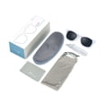 thumbnail image 6 of Nacuwa Baby Sunglasses Star Pattern Flexible and Unbreakable TPE Frame Plastic Lens, White, 6 of 7