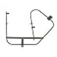thumbnail image 3 of Window Regulator, for Beetle 65-67, Right Side, Compatible with Dune Buggy, 3 of 3