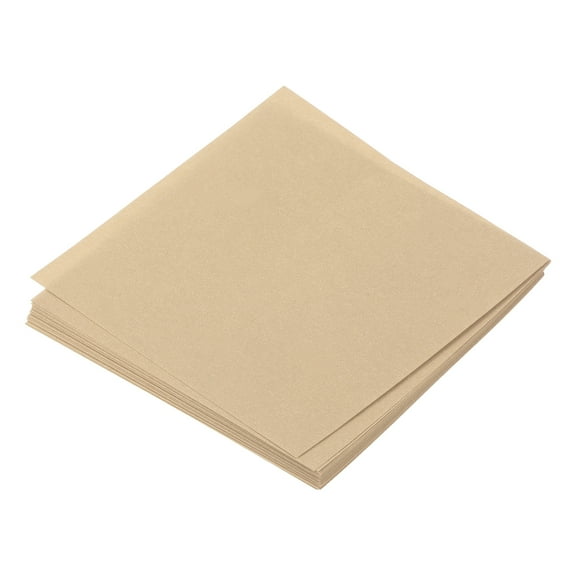 Uxcell 25 Sheet Origami Paper Double Sided Beige 2.5x2.5 Inch Square Sheet for Art Craft
