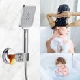 thumbnail image 4 of Yunuuuoa Sucker-Free Shower Nozzle, 360° Rotatable Suction Cup Shower Head with Multi-Angle Adjustment, Removable Wall Mount Handheld Shower Sprayer for Bathroom, RV, Camping, No Drilling Needed, 4 of 6