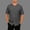 Dark Gray, variant on Men's Sun Protection Shirt Water Resistant Short Sleeve Button Down Shirts Quick Dry Cooling for Hiking Fishing Yellow