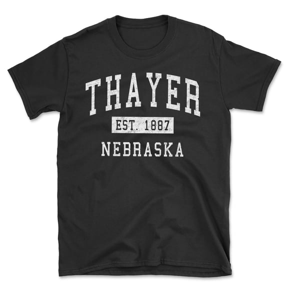 Thayer Nebraska Classic Established Men's Cotton T-Shirt