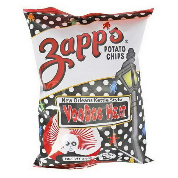 Zapp's Potato Chips 06608 Voodoo Heat 12.625 Ounce