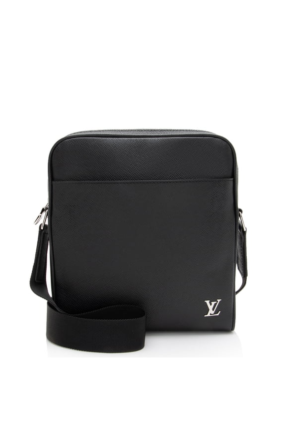 Pre-Owned Louis Vuitton Taiga Leather Alex BB Messenger