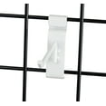 thumbnail image 3 of SSWBasics 6 Inch White Grid Wall Hooks for Retail  Thrift  Boutique  Home  Garage - Durable  Sturdy Wire Gridwall Hooks Pack of 50 - Versatile Grid Wall Hook, 3 of 7