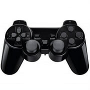 RetroFam PS2 Controller Wireless for Playstation 2 Game Console, Black