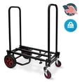 thumbnail image 1 of Chariot d'Équipement Pliable Compact Ajustable - Chariot Multi-Usage Convertible 8-en-1 avec Roues R-Trac - Extensible jusqu'à 25,24 Pouces à 40,24 Pouces - Pyle PKEQ38, 1 of 7