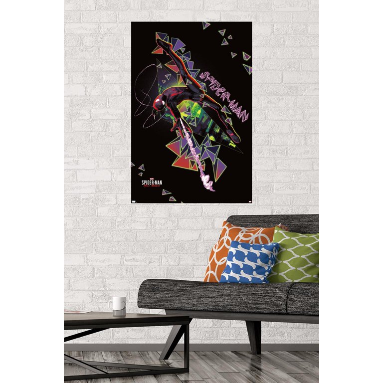 Marvel's Spider-Man: Miles Morales - Jump Wall Poster, 22.375 x