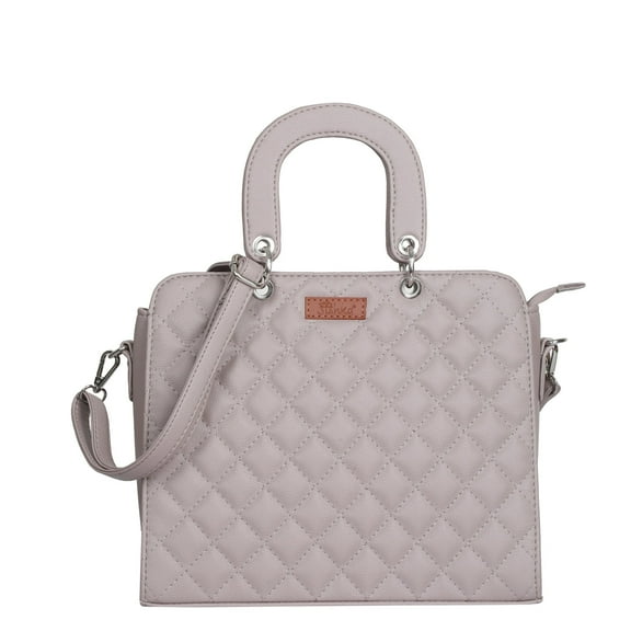 Sishka Mauve Womens Laptop Handbag, Sling & Satchel – Vegan Leather Tote with Top Handles and Detachable Adjustable Crossbody Strap