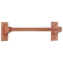 165 9860 18" Rustic Oak Towel Bar