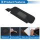thumbnail image 5 of Cubierta de Parasol para Ford Mustang 1994-2004 Lado Izquierdo y Derecho Protector de Parasol Anti-Rayas Cuero Sintético Negro Fibra de Carbono, 5 of 6