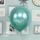 thumbnail image 5 of Globos metálicos de látex de alta calidad para niños, decoración de fiesta de boda, color dorado, plateado, fruta verde, 5/10/12 pulgadas, 5 of 7