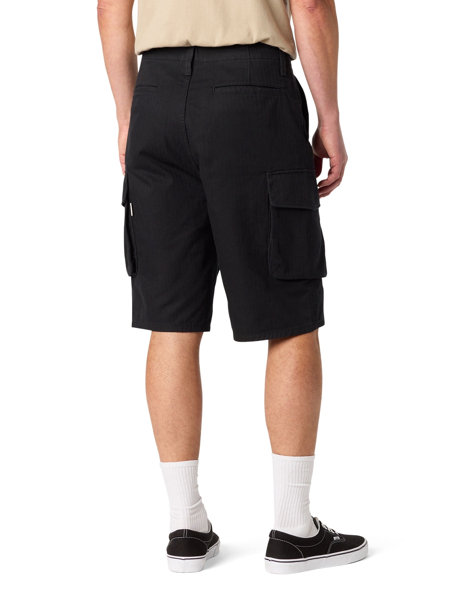 Levi Strauss Signature™ Men's and Big and Tall Loose Cargo Shorts, 12" Inseam