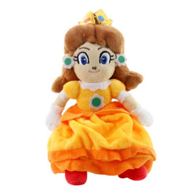 Super Mario Princess Destroy AndrPeach Rosalina Muñecos de peluche suaves Rick Figura de juego Muñecos de peluche de dibujos animados Juguetes colgantes Regalo zhangmengya LED