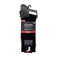 thumbnail image 2 of Chaps Embroidery Athletic Crews 3-Pack Men's Sock Size 10-13, 2 of 5