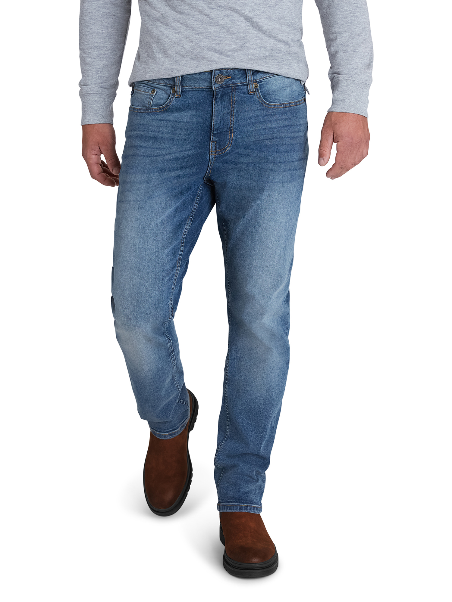 Chaps Mens Comfort Stretch Relaxed Fit 