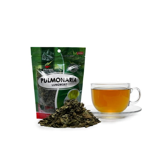 Hanan Peruvian Secrets Pulmonaria Herbal Tea | 100% Natural Lungwort | 1.76oz / 50g | Naturally Aids in Promoting Respiratory Comfort- 1 Pack