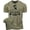 T-Shirt Military Green, variant on Gymish Gray Beard Great BOD Workout Muscle Tank Top for Men – Motivational Gym T-Shirt, Mens Gym Shirt, Athletic Workout Wear