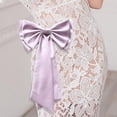 thumbnail image 6 of yotijay Detachable Satin Bow Elegant Fashion Detachable Bow for Outfit Parties Dress, 6 of 9