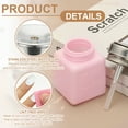 thumbnail image 3 of Uxcell Alcohol Dispenser, 250ml(8.5oz) Pump Bottle for Nail Polish Remover, Pink, 3 of 6