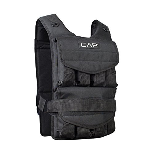 CAP Barbell Adjustable Weighted Vest, 40lb