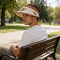 thumbnail image 4 of Solar-Powered Fan Sun Visor Hat, UPF50+ Sun Protection with 3-Speed Rechargeable Fan, 360° Rotatable Brim for Fishing, Hiking & Outdoor Activities, 4 of 7